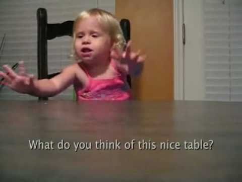 topics - A Funny Pics video of a baby that is discussing very important topics. This video is a production of Josh Janicek. This baby is talking in her own language, ...