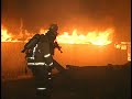 Warehouse with Heavy Fire Showing
