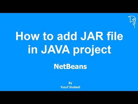 NetBeans | How to add JAR file in JAVA project