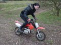 mad louise girl bike crash - how not to ride a moto x bike