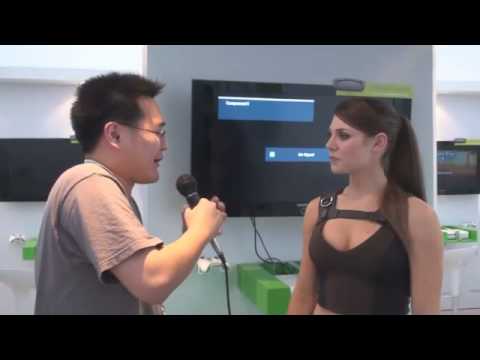 Video Interview: Mr Toffee Goes 1 On 1 With Lara Croft @ X08
