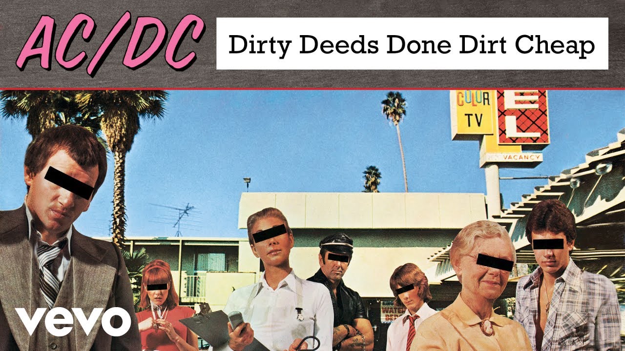 Dirty Deeds Done Dirt Cheap (50th Anniversary Gold Edition) - AC/DC [Colour Vinyl]