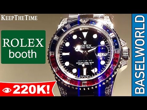 keepthetime - http://www.KeepTheTime.com Here are some of the new Rolex pieces that were released at Baselworld 2010. You can see the new green dial Submariner (116610), a...