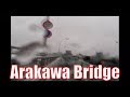 Crossing Arakawa River