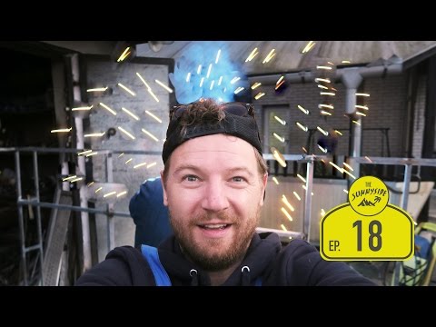 Dachträger begehbar schweißen | Defender | Serbien