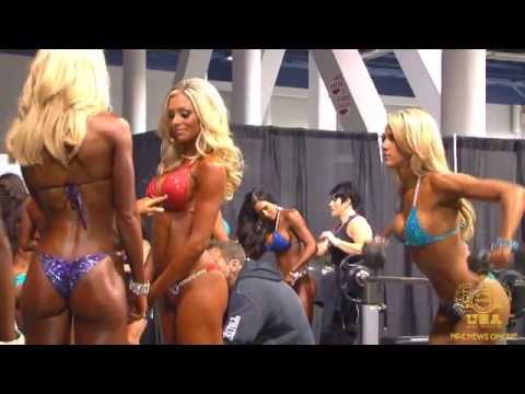Backstage Footage - Backstage footage from the Women's Divisions at the 2012 Olympia.