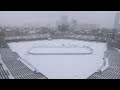 Updated Winter Classic ice rink construction at Wrigley Field (Part 3)