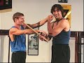 Sifu Emin Boztepe talks about knife/weapon defence and performs some empty hands, knife and stick maneuvers.