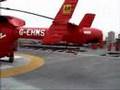 London Air Ambulance flight from Denham to the Royal London