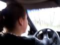 Playing country music while driving through the gheto of holland.