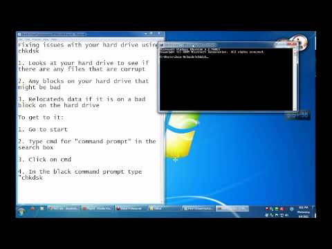 how to repair c drive windows 7