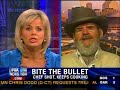 chef paul prudhomme talks about falling bullet incident which happened on 25 march 2008.

wdsu:
new orleans -- chef paul prudhomme was grazed by a bullet tuesday, but the bullet didn't do any damage, according to jefferson parish deputies.

the chef was cooking at the tpc golf course in avondale when, according to deputies, he felt something hit his arm. a .22 caliber bullet then fell from his sleeve. prudhomme was attending the zurich classic, where he was preparing fish. police said it could've been fired by a hunter in the rural area near the course.

deputies said the bullet did not penetrate.

according to police, a .22 caliber bullet can travel up to a mile and a half, meaning it could've come from a very wide geographic area. police said there is little chance of figuring out who fired the bullet that struck him.

police originally classified the incident as a shooting, but later reclassified it as a simple complaint.

prudhomme is credited with popularizing blackened redfish as a famed staple of cajun cuisine. in 2007, he began hosting chef paul prudhomme's always cooking!, and authored a cookbook by the same name.
http://www.wdsu.com/news/15706004/detail.html
