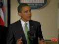 Obama gets lost reading his teleprompter- Teleprompter-in-Chief