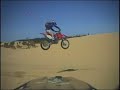 MX Motorcycle Crash into ATV