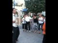Spontaneous singing on the street - Yorkville, Toronto