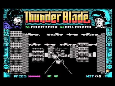 ThunderBlade (1988, MSX, SEGA)