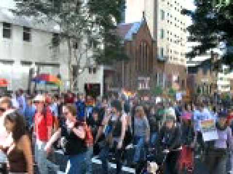 Equal Love Equal Rights - People came out to Brisbane August 14 to celebrate and rally for equal love rights for/with the queer community.