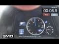 2011 LEXUS ISF 0-60/80 MPH Times - STOCK 1st try