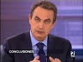 Los mejores momentos del cara a cara Zapatero - Rajoy