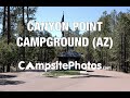 Canyon Point Campground, Apache-Sitgreaves National Forest, Arizona Campsite Photos
