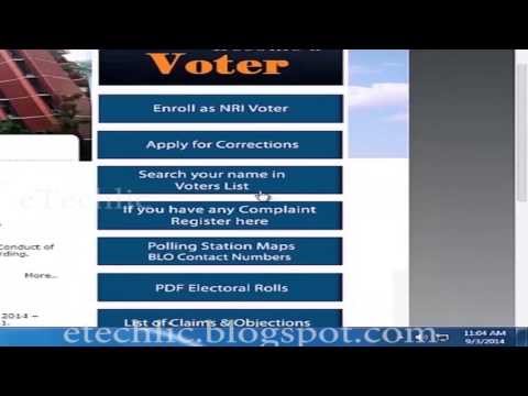 how to make voter id card in india