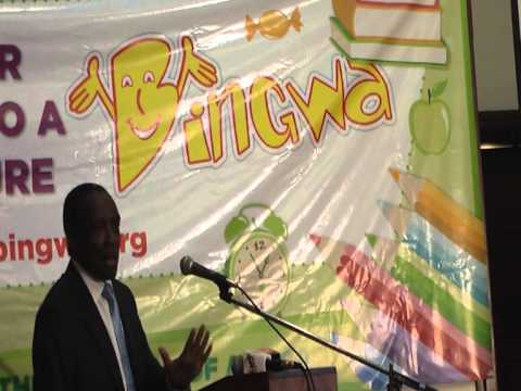 Government Spokesman Muthui Kariuki Giving a Speech Government Spokesman Muthui Kariuki Giving a Speech