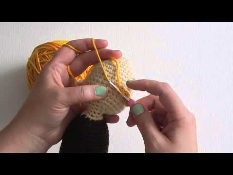 how to attach amigurumi pieces