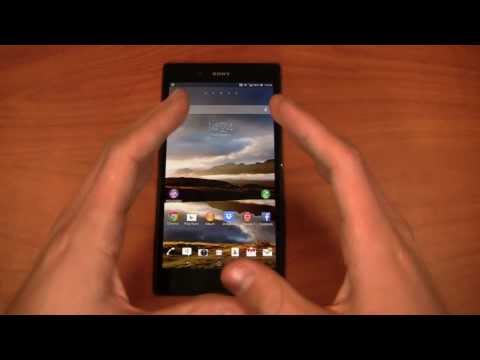 how to use facebook on sony xperia z