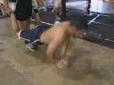 Moving medicine ball push-up 08-28-2008