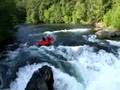 Husum Falls Rafting R2 Perfect Line 4th attempt 7/20/08