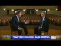 Mayor Rahm Emanuel details the gang problem in Chicago, and offers thoughts on the Trayvon Martin case