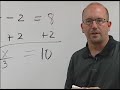 Solving Equations #3 with Mr. Karaba Solving Equations #3 with Mr. Karaba