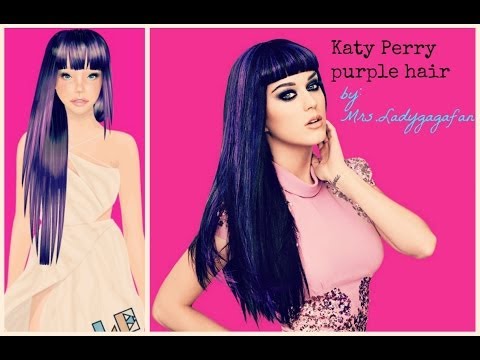 how to katy perry purple hair