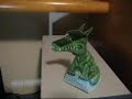Papercraft do dragão com ilusão de óptica Papercraft do dragão com ilusão de óptica