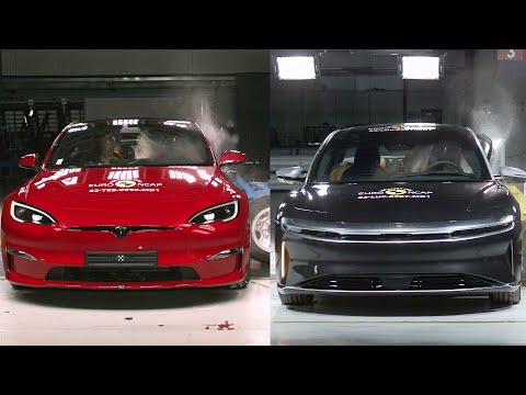 Lucid Air vs Tesla Model S – Crash & Safety Tests