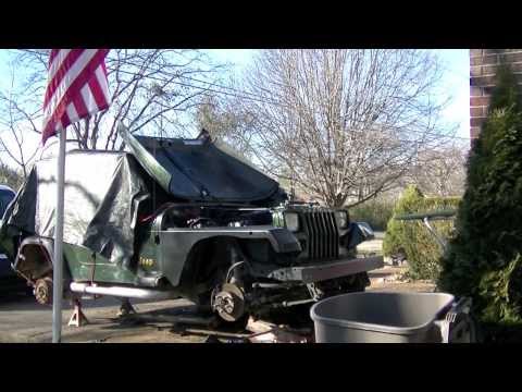 Jeep Wrangler YJ Fender Replacement