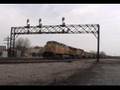 UP 5673/UP 6166 - WB coal train - West Chicago, IL.