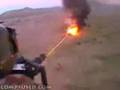Minigun Helicopter training exercise