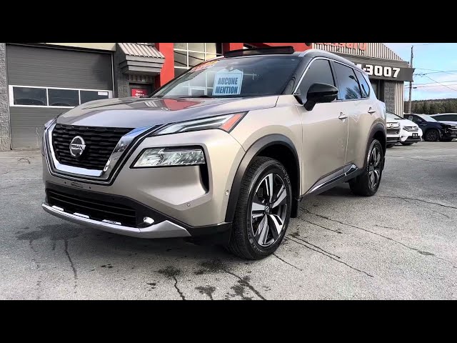 Nissan Rogue PLATINUM AWD, CUIR, TOIT PANO, GPS ET ++ 2021 in Cars & Trucks in St-Georges-de-Beauce