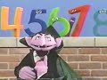 a censored version of patrick stewart helping the count with his difficulties with the number one on sesame street.