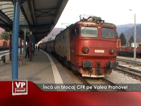 Încă un blocaj CFR pe Valea Prahovei
