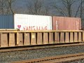 Norfolk Southern freight train at Lewistown Junction, Pa. Norfolk Southern freight train at Lewistown Junction, Pa.