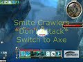 faq click more

this is my second farming video. this build can farm bladed aatxes, grasping nightmares (supposed to be grasping darkness but i call them grapsing nightmares) and smite crawlers. 

whilst you are in gladiators defence, do spam your ripostes too, will speed things up a bit more.

someone has kindly posted my build on pvx wiki, information about this build can be found here (including how to avoid nightmares): 
http://www.pvxwiki.com/wiki/build:mo/w_solo_underworld

my new uw solo build can be found here which shows you how to kill nightmares:
http://www.youtube.com/watch?v=julyvfimjjo

i will not be answering any questions as all the information about the build is either on the video, or on pvx.

enjoy!