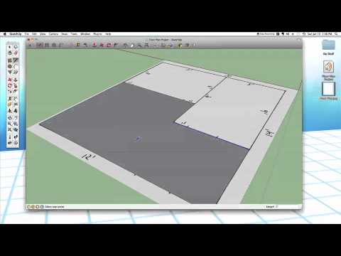 sketchup - Learn how to scan a hand drawn floor plan into Sketchup and use it as a guide for modeling 3D rooms.