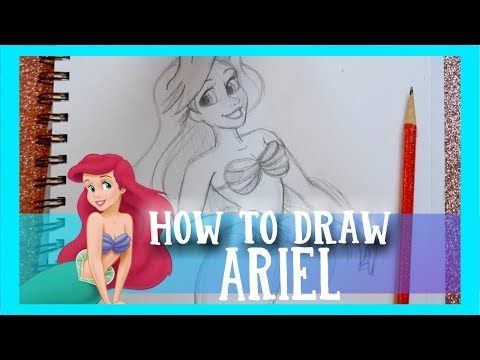 video-linktoworks-How to Draw Disney's Ariel (FULL MERMAID TAIL ...
