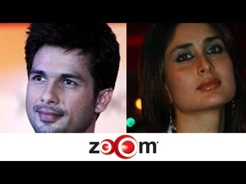ZoomDekho - Kareena left the Bombay Times party minutes after Shahid entered and went to wish her all the best for a happy married life Your one stop destination for all...