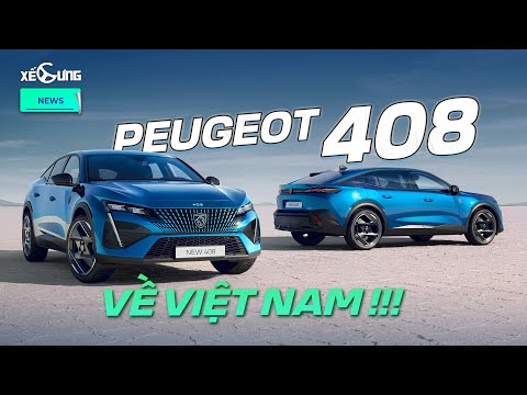 Peugeot 408 ra mắt Việt Nam tháng 10: Chiếc coupe thể thao, hiện đại đến từ nước Pháp