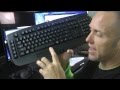 Swifty Razer Anansi MMO Gaming Keyboard Review (gameplay/commentary)