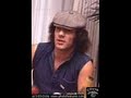 From noshamejamezzz.This is a must watch for any ac/dc fan.I'm 36 so I grew up in the hayday,Beating around the bush from the album Highway to Hell Bon Scott vocals,and from For those about to rock we salute you C.O.D.Brian Johnson on vocals.34 years of great music,from the greatest rock&roll band to ever get on a stage.