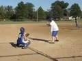 It's not that easy to...hit a softball pitch.